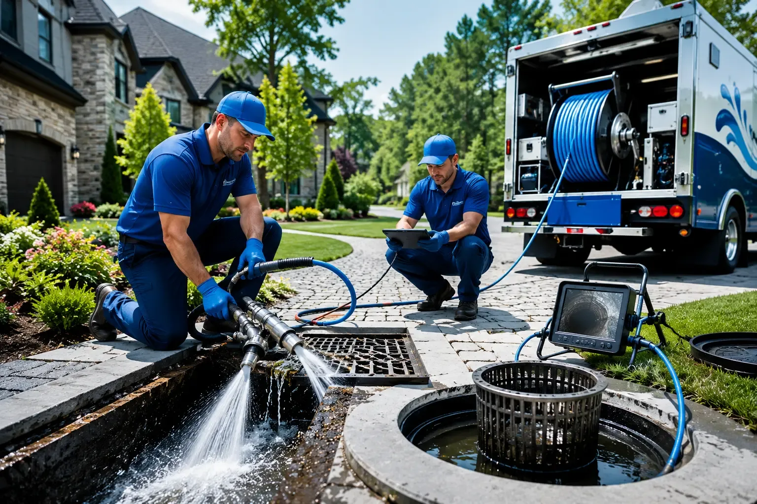 Local outdoor drain cleaning professionals in Mccordsville, IN