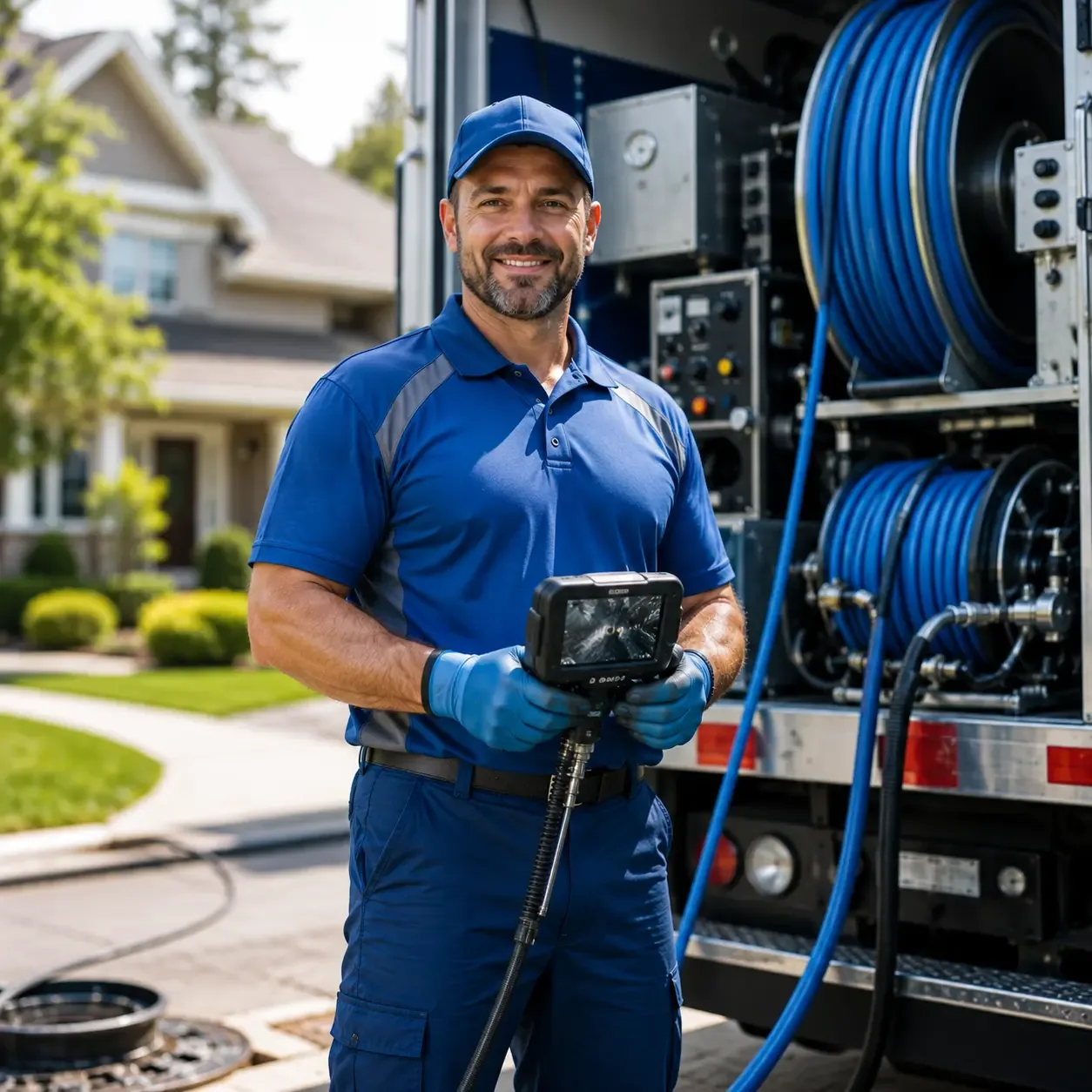Local outdoor drain cleaning specialists in Mccordsville, IN